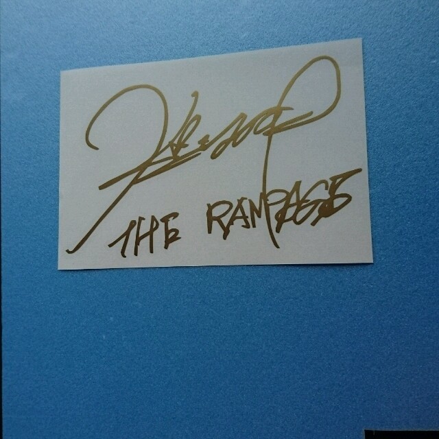 THE RAMPAGE 川村壱馬サインステッカーの通販 by めあ's shop｜ラクマ