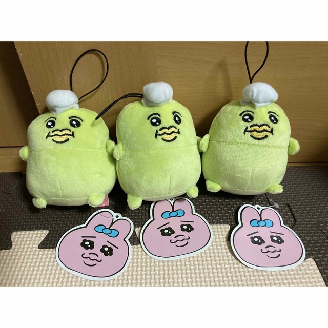 おぱんちゅうさぎ 脱帽カッパ 3体の通販 by モフモフ's shop｜ラクマ