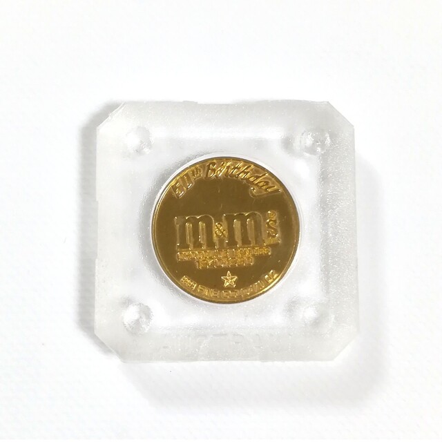 m&m's チョコレート50周年記念金貨1/10オンス 希少品の通販 by 花