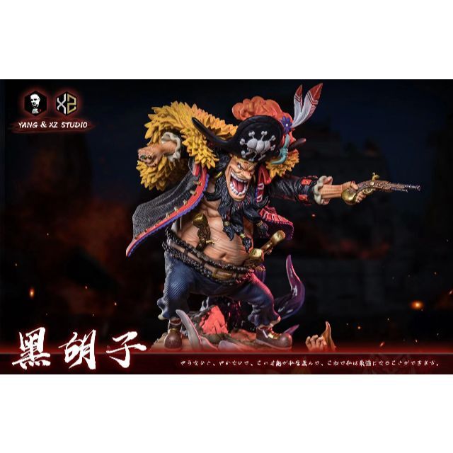 ワンピース 黒ひげ フィギュア ガレージキット ワーコレサイズの通販