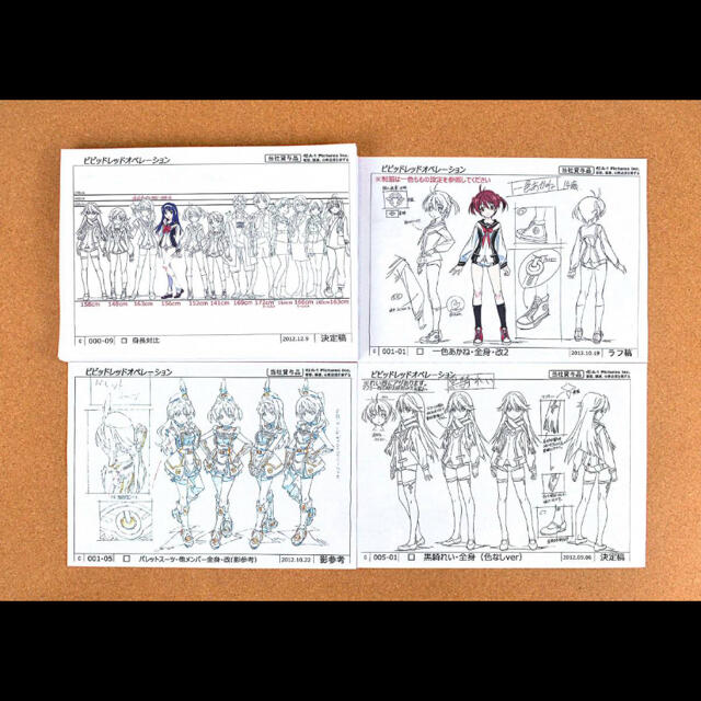 94枚】 ビビッドレッド・オペレーション 設定資料 制作資料 C97の通販