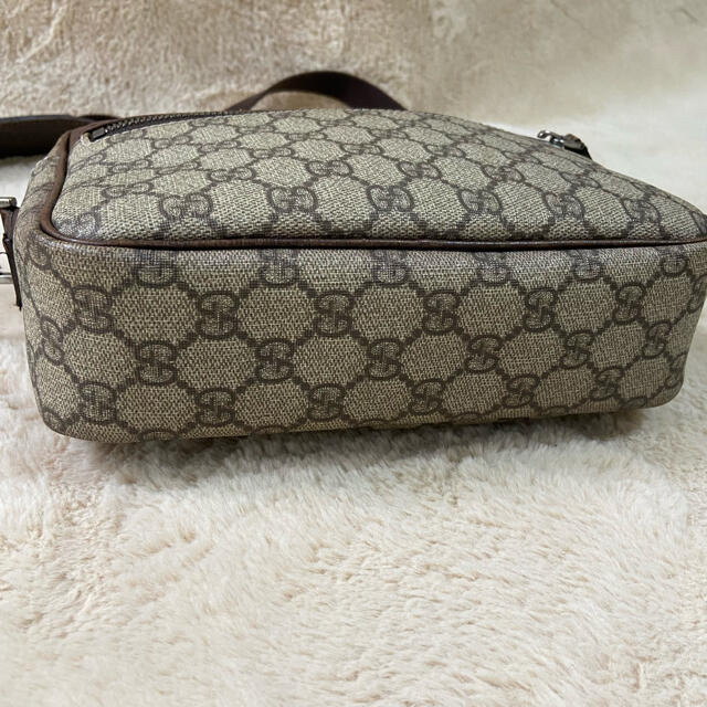 GUCCI - 美品☆OLD GUCCI PVC レザー ショルダーバッグ GGスプリーム