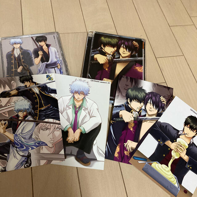 銀魂DVD シーズン2(1巻&7巻)完全生産限定版 ドラマCD付きの通販 by