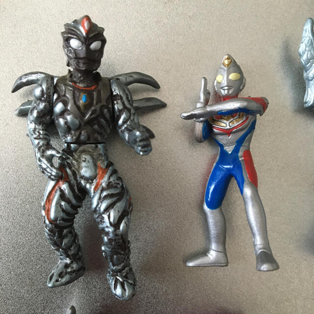 BANDAI - ウルトラマン ウルトラマンダイナ ゼルガノイド 他 中古 ミニ