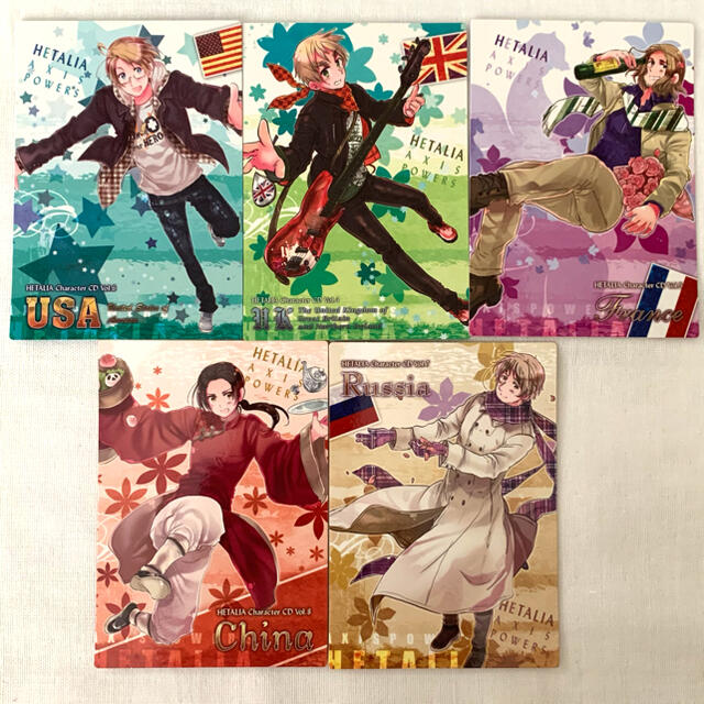 ヘタリア トレーディングカード トレカ ミニファイルの通販 by yuuk's