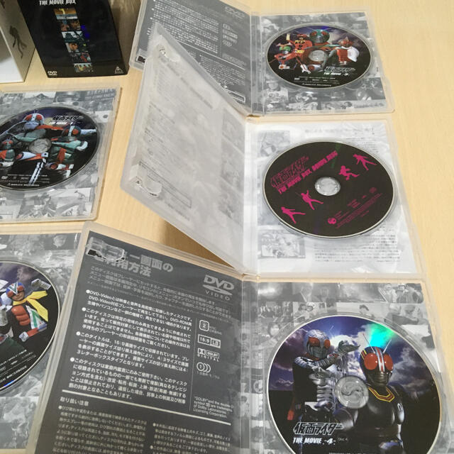 仮面ライダー THE MOVIE BOX〈初回限定生産・4枚組〉の通販 by ゆう's