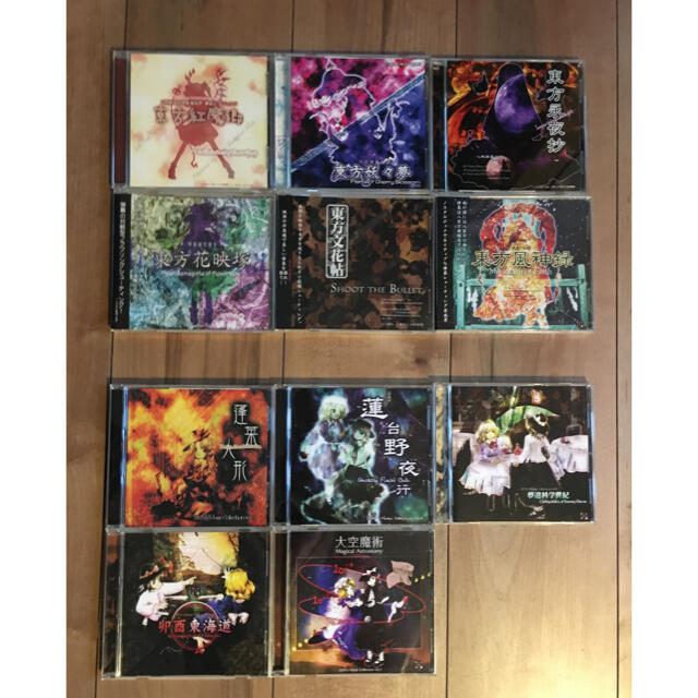 東方project 原作PCゲーム6枚 + 原作CD5枚【新品未開封あり】の通販 by