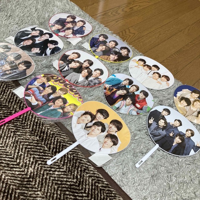 嵐 - 値下げ 嵐 全員集合 ツアーミニうちわ まとめ売りの通販 by まぁ