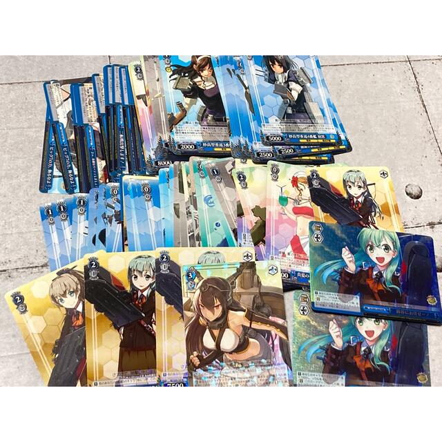 ヴァイスシュヴァルツ - ヴァイスシュヴァルツ 艦これ デッキパーツ 青