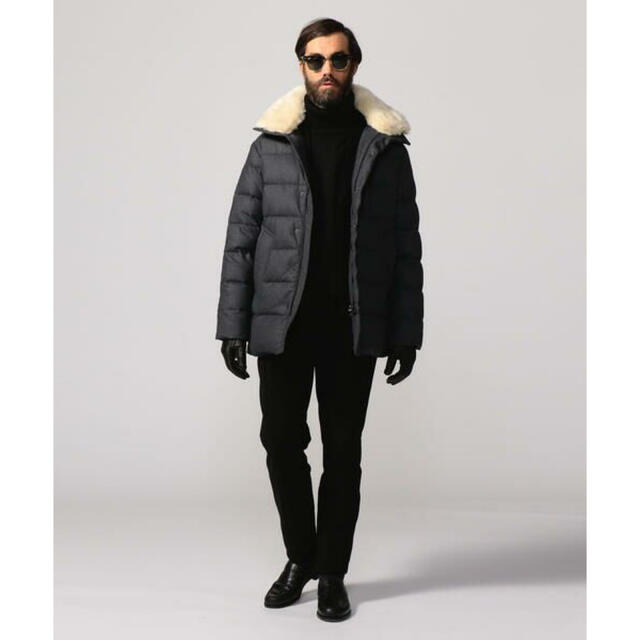 TOMORROWLAND - Super120'sウールフランネル ダウンコートの通販 by