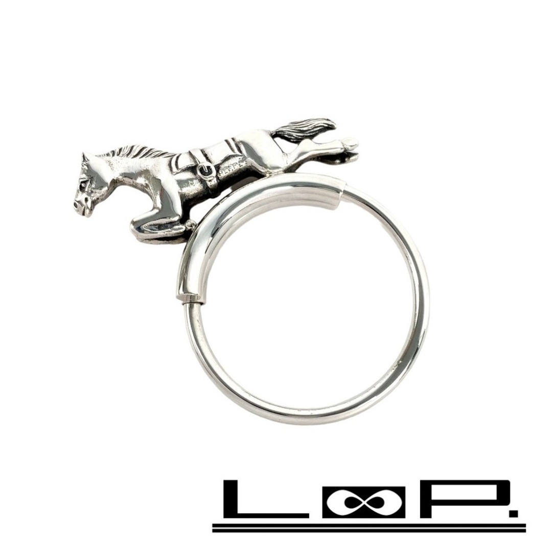 HERMES - □美品□ エルメス キーリング ホース モチーフ 馬 鍵