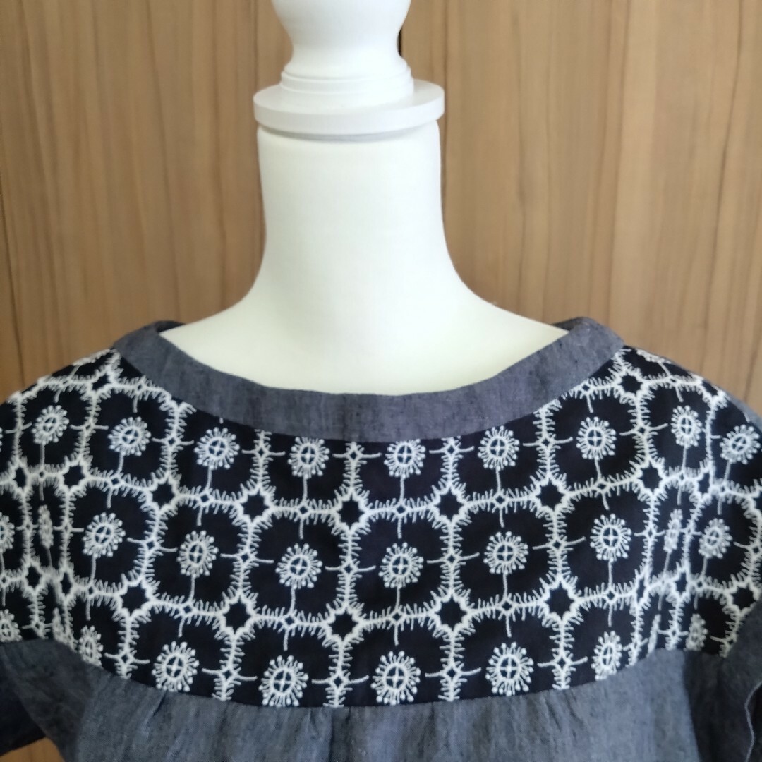 ミナペルホネン】ハンドメイド プルオーバー