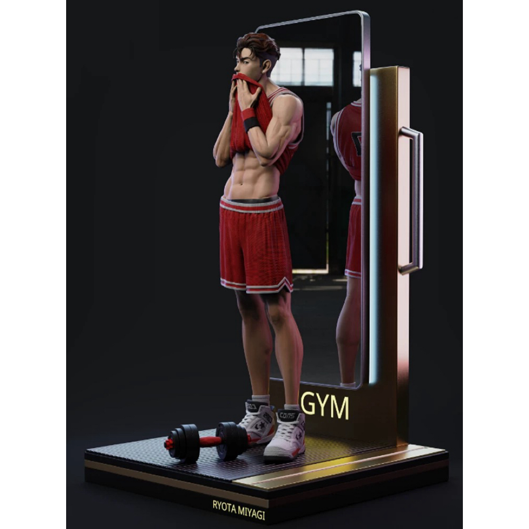 スラムダンク 宮城リョータ フィギュア ガレージキット スタチューの