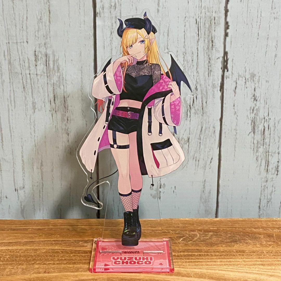 ホロライブ ファミリーマート アクリルスタンド 癒月ちょこ イラストby