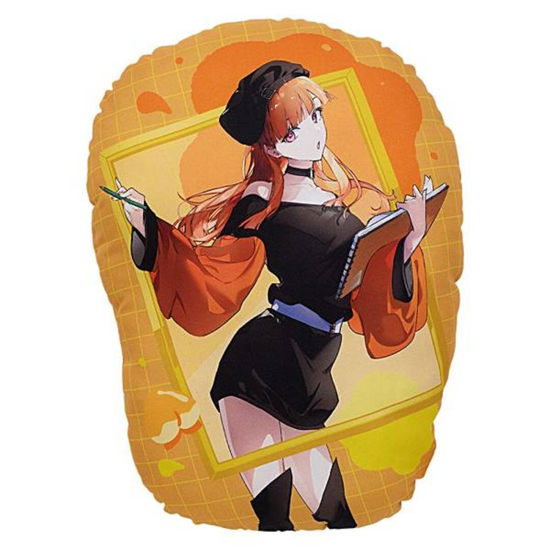 C賞 えと (アートなクッション) 】一番くじ カラフルピーチ Powerful