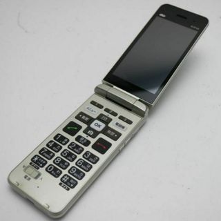 京セラ - 中古 かんたんケータイ ライト KYF43 シャンパンゴールド