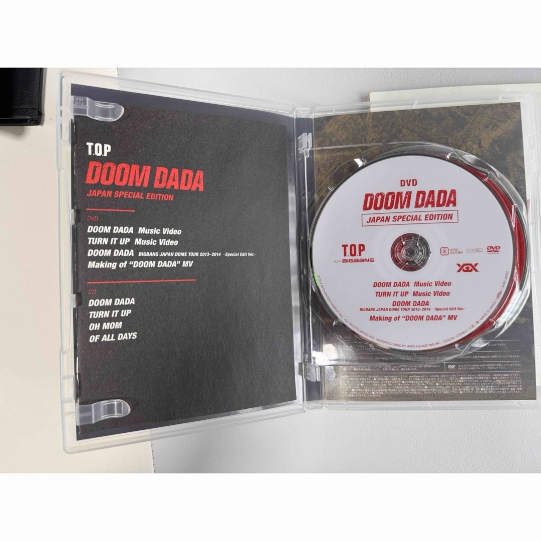 BIGBANG - BIGBANG T.O.P ソロアルバムDOOM DADA日本限定盤DVDセットの