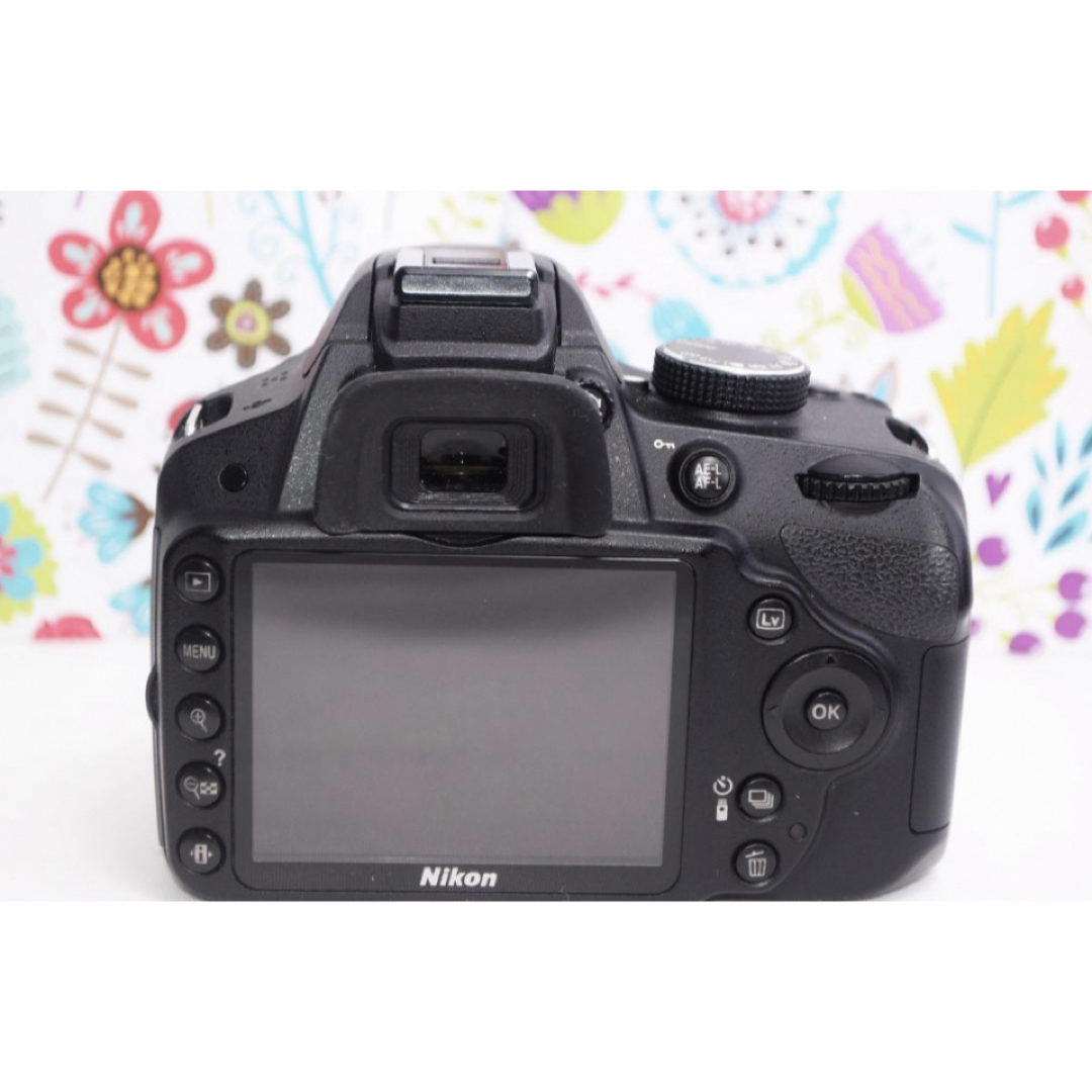 Nikon D3200☆スマホ転送OK&簡単操作の一眼レフ