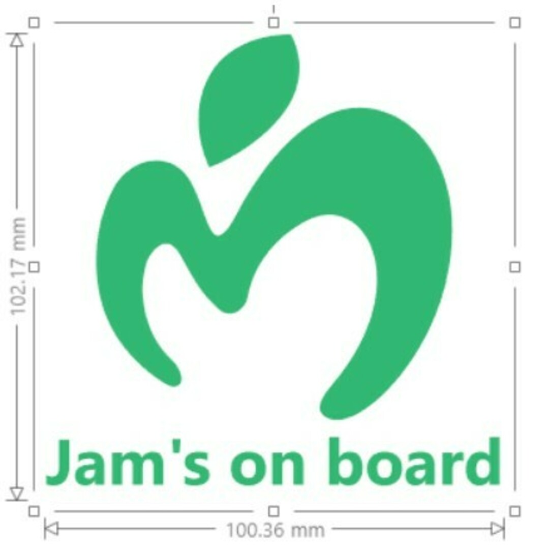 Mrs. GREEN APPLE ミセス JAM'S ステッカー 乗ってますの通販 by ぺけ