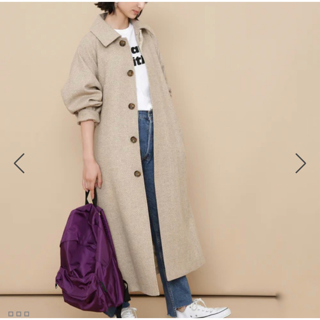 Adam et Rope' - ADAM ET ROPE FEMME マラリウス ヘリンボーンコートの