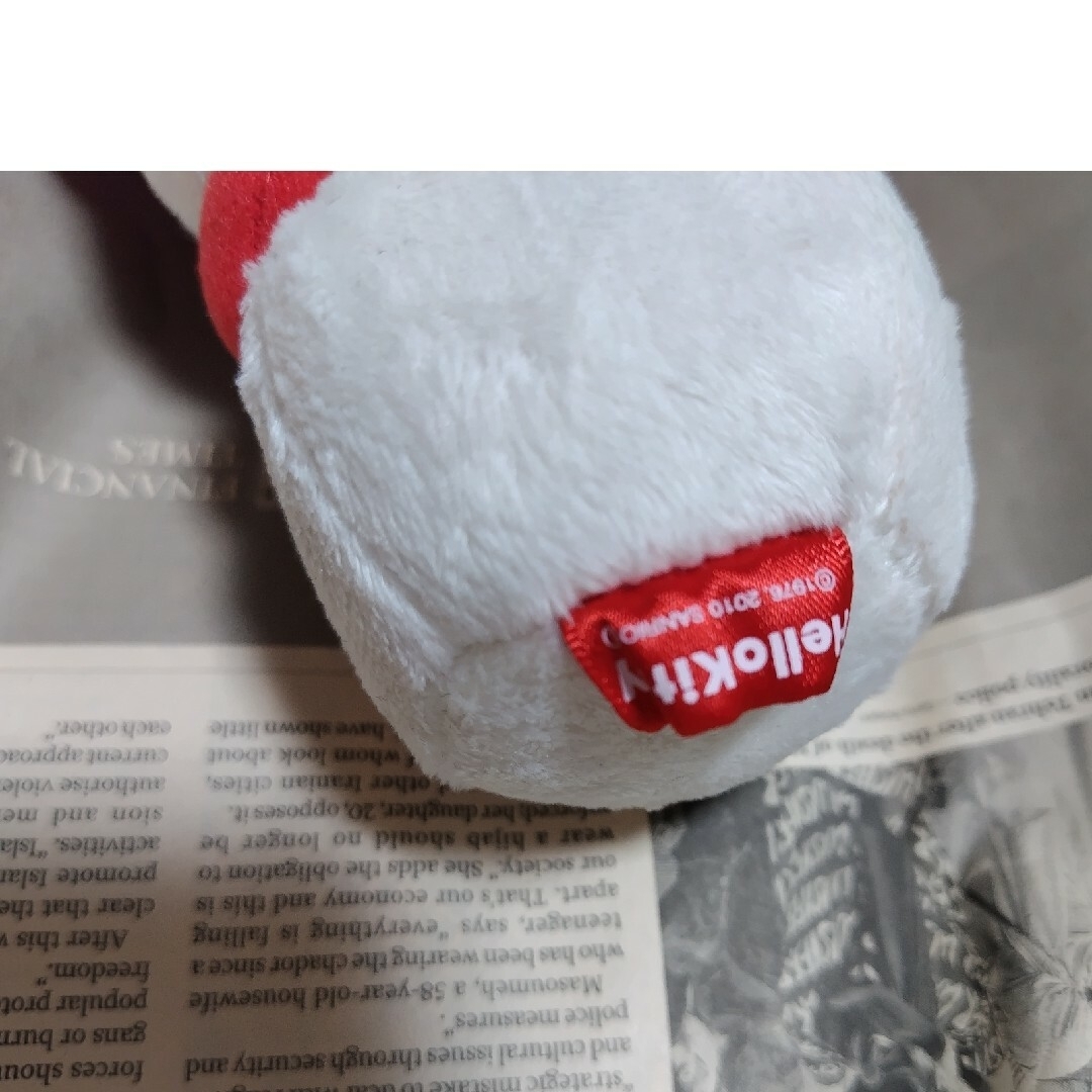 サンリオ - サンリオ ハローキティ ニット帽 雪だるま ぬいぐるみ の