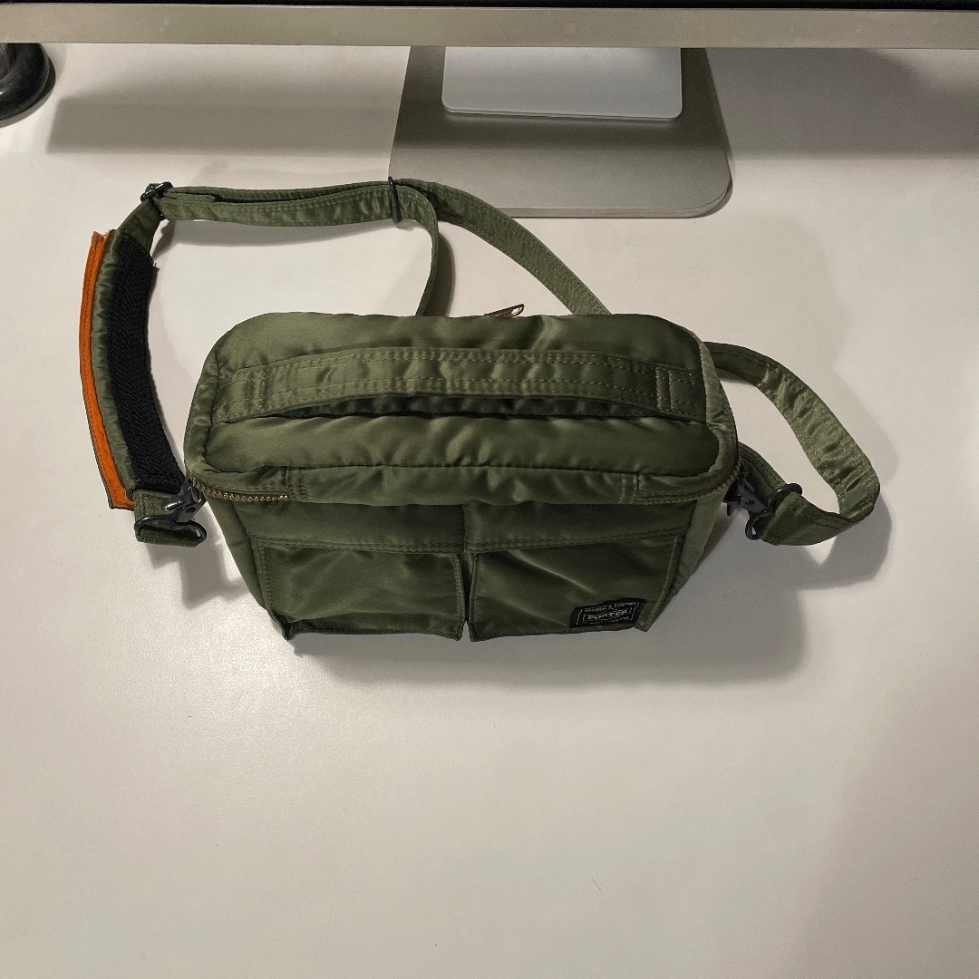 PORTER - 希少 初期 PORTER タンカー カメラバッグ S セージグリーン