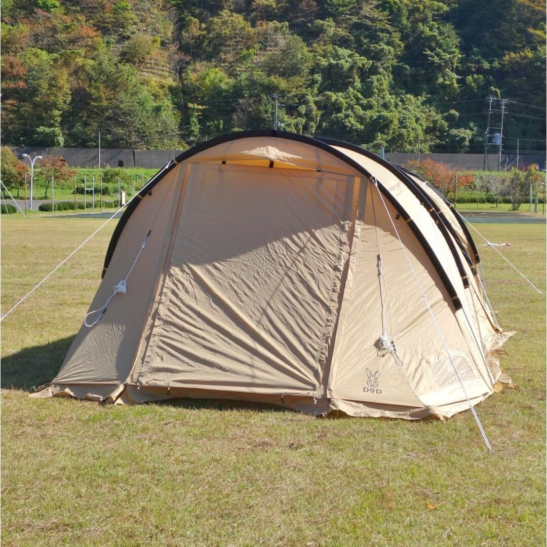 ディーオーディー DOD カマボコテント 3M タン T5-689-TN ファミリー
