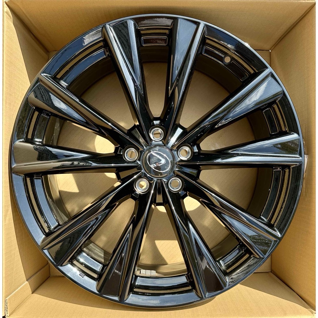 美品 レクサス NX Fスポーツ 純正 20インチ サテンブラック 4本】 美品