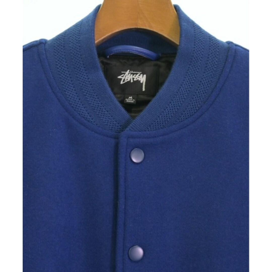 STUSSY - STUSSY ステューシー スタジャン M 青 【古着】【中古】の