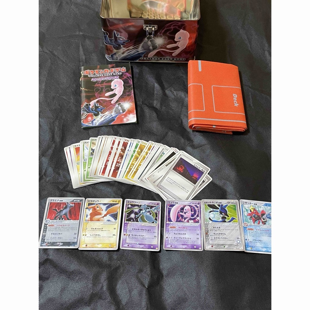 ポケモンカード ギフトボックス ミュウ・ルカリオver の通販 by S's