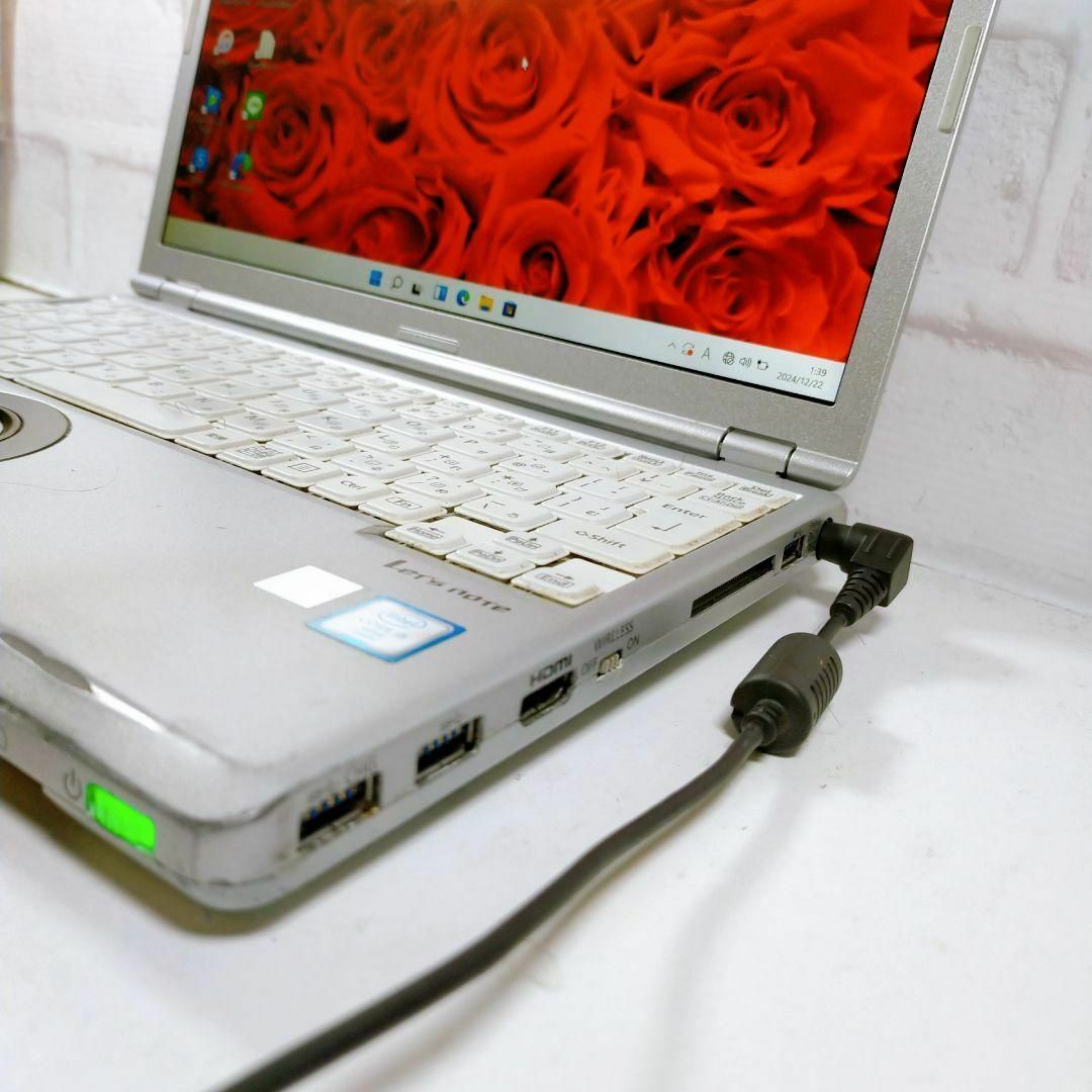 Panasonic - SSDメモリ8gbCore i5レッツノートパソコンWindows11カメラ