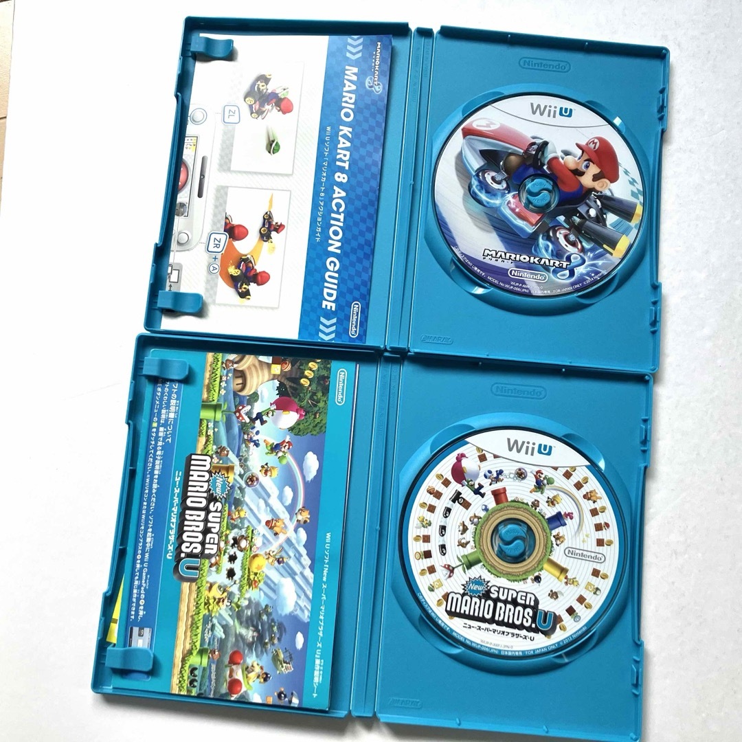 Wii U - WiiU NEWスーパーマリオブラザーズU マリオカート8の通販 by