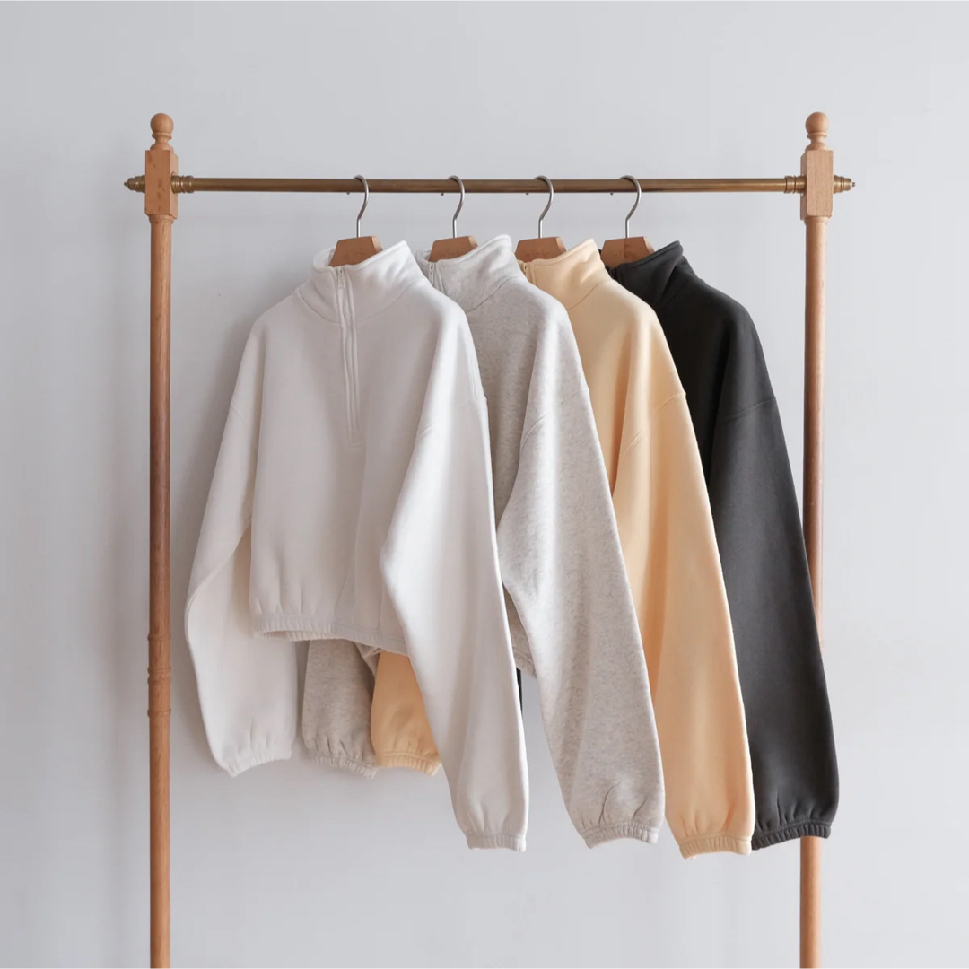 SeaRoomlynn - シールームリン Volume Sweat ハーフZipトップスの通販