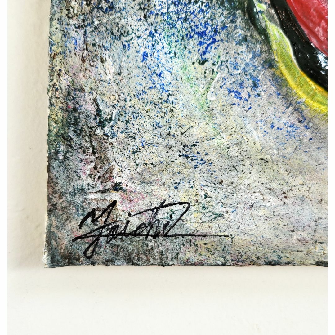 RENA 原画 絵 アート 抽象画 スクエア キャンバス 四角 RENA F15サイズ