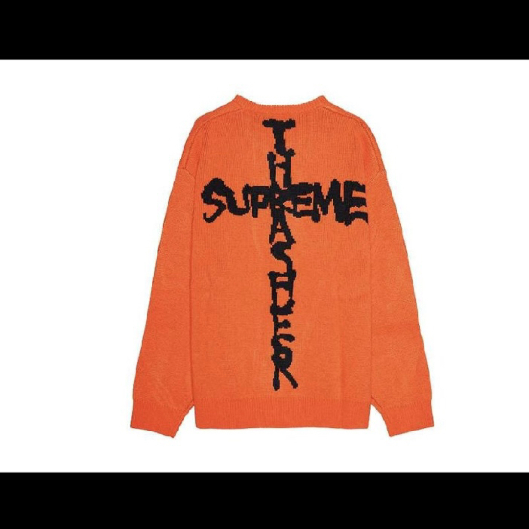 Supreme - Supreme Thrasher Sweater Orange Mの通販 by みかん's shop