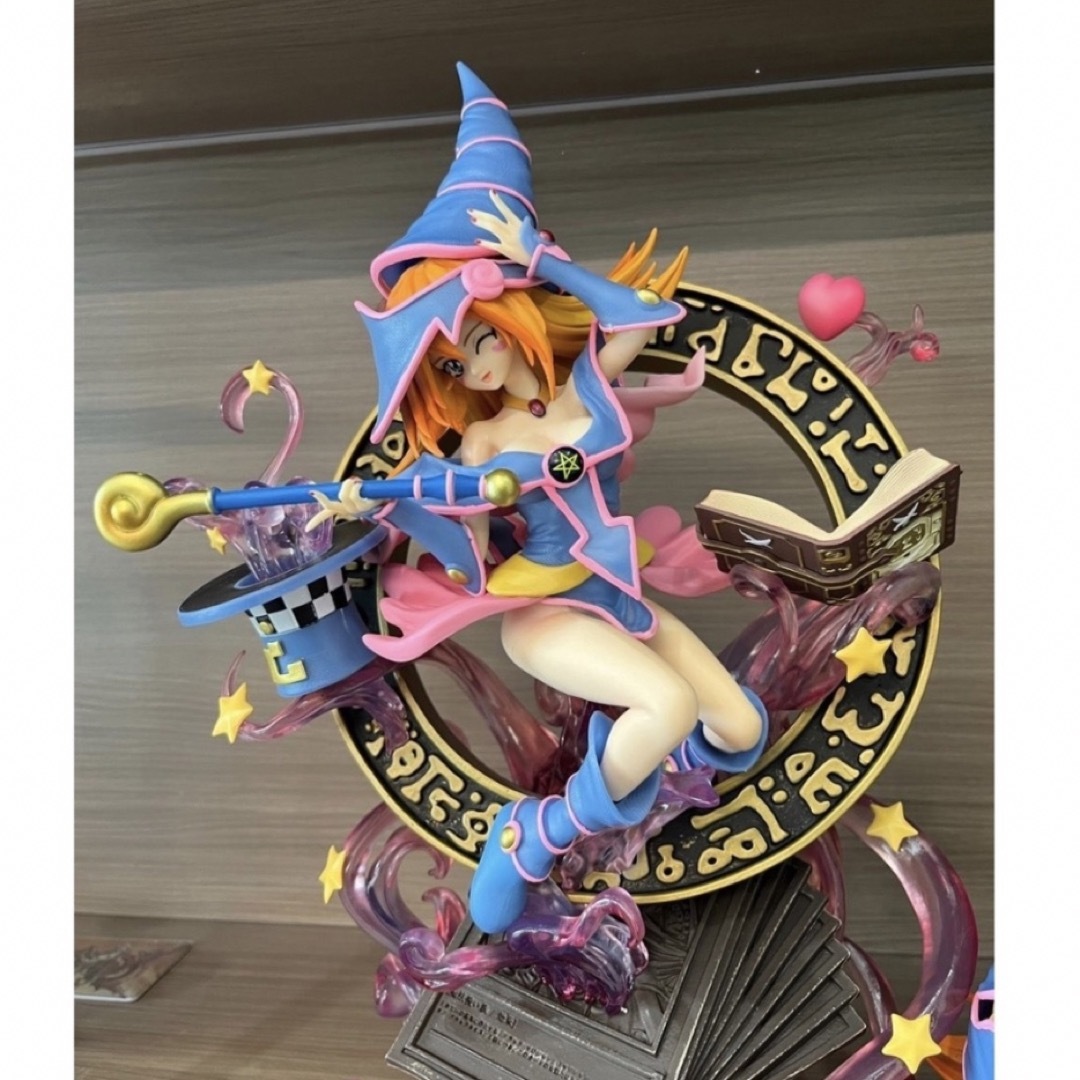 遊戯王 ブラックマジシャンガール PVC製 フィギュアガレージキットの