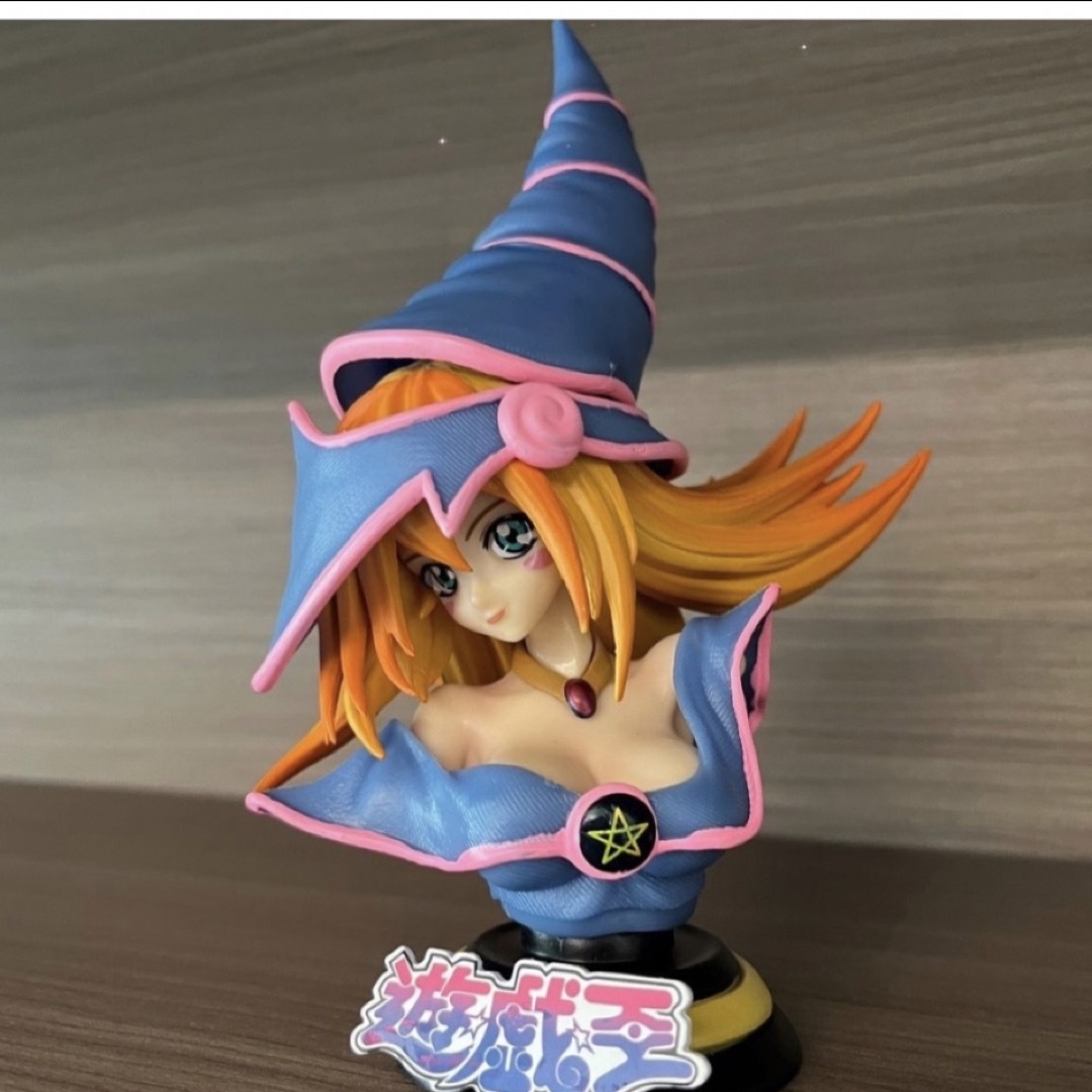 遊戯王 ブラックマジシャンガール PVC製 フィギュアガレージキットの