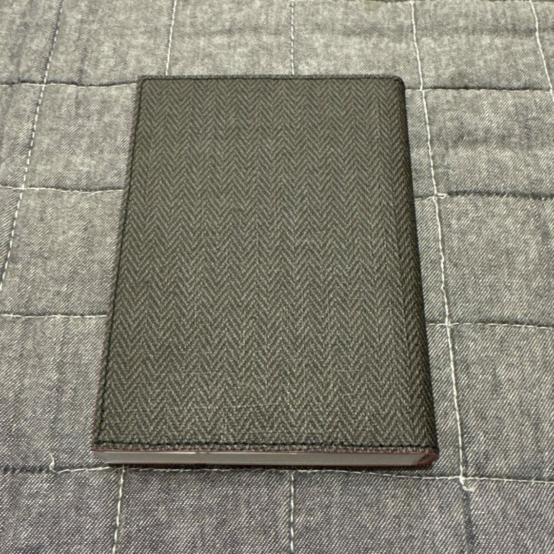 未使用 BVLGARIブルガリ コレツィオーネロゴS.Bulgariレザーノート 未