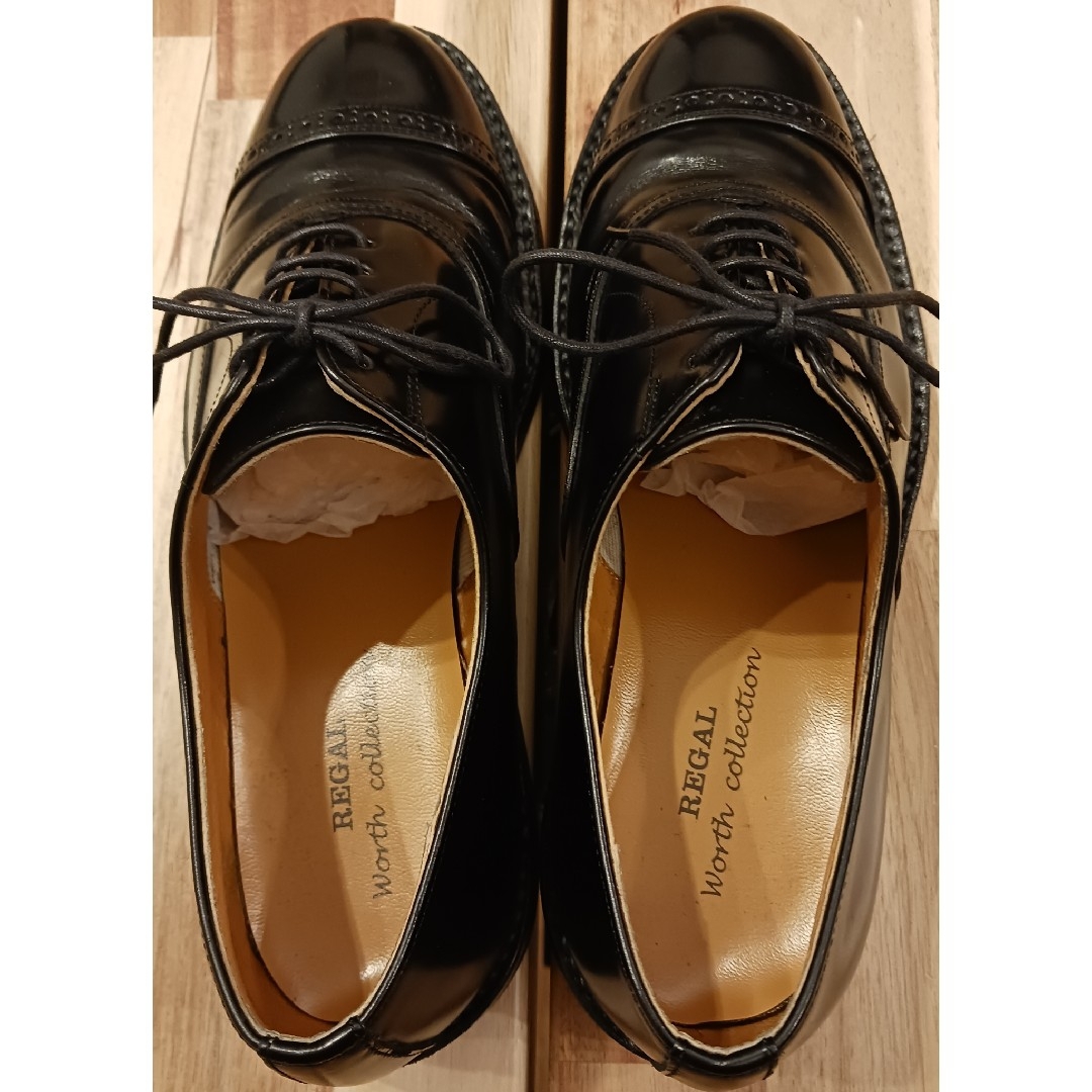 REGAL - リーガル ワースコレクション パンチドキャップトゥ ブラック