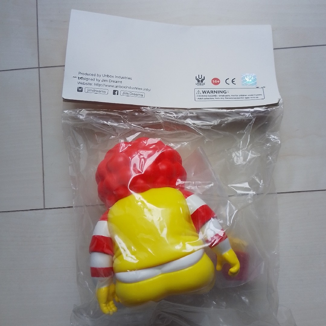 CHUNK JIM DREAMS unbox マクドナルド 希少 2体セットの通販 by