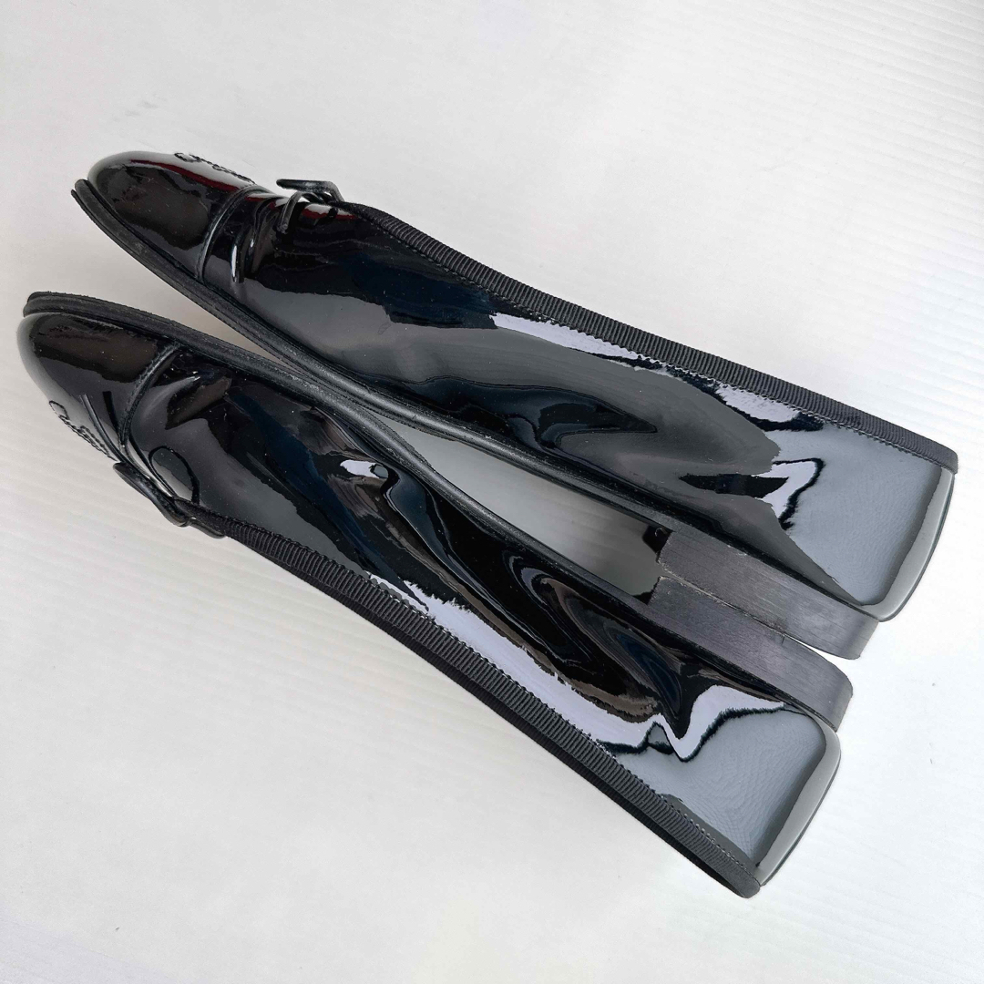 CHANEL - CHANEL シャネル ココマーク バレリーナ フラットシューズ