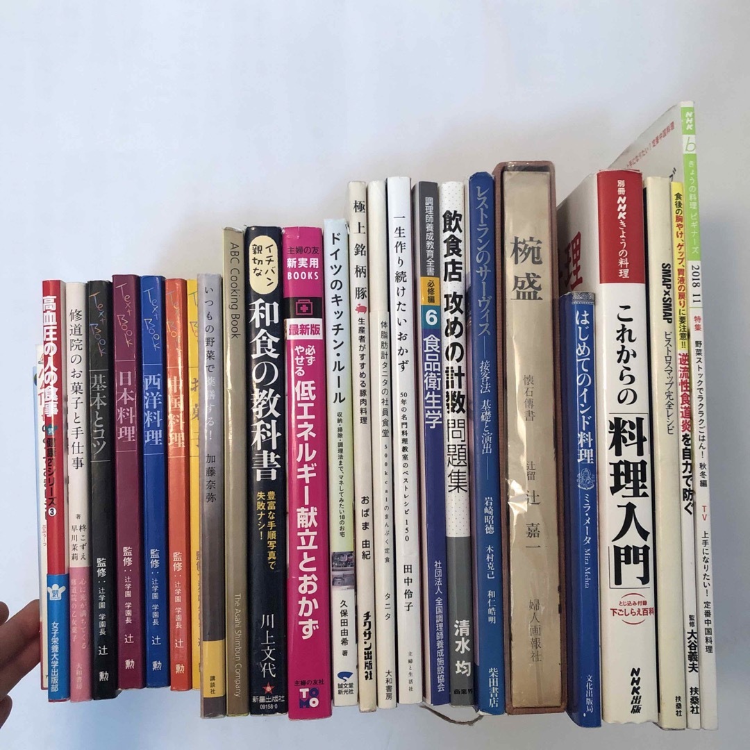 ばら売り可能！ 料理本、お菓子本、調理関連本まとめ売り メッセージ