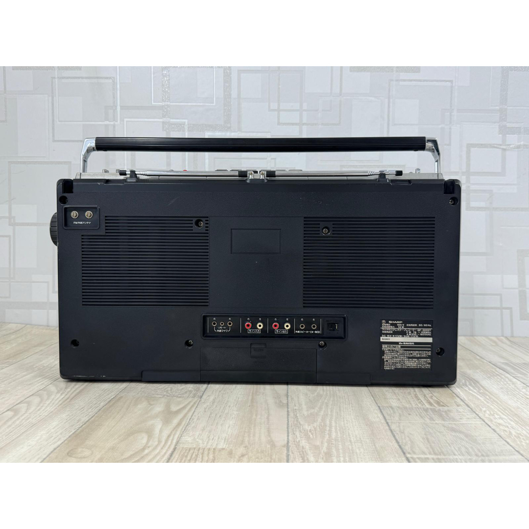 SHARP - 【動作品】希少 Sharp シャープラジカセGF-305ST レトロ