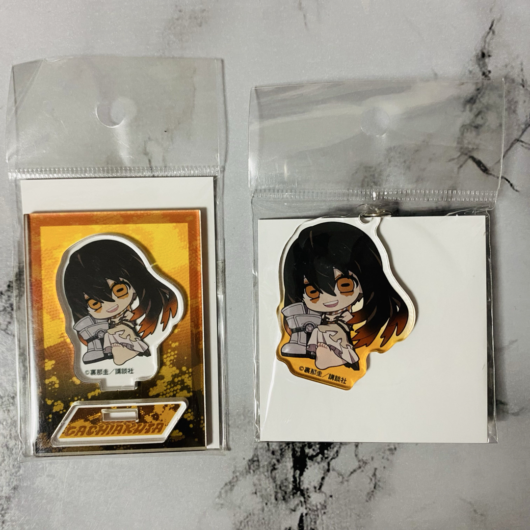 ガチアクタ アモ TSUTAYA アクリルキーホルダー ミニスタンドの通販 by