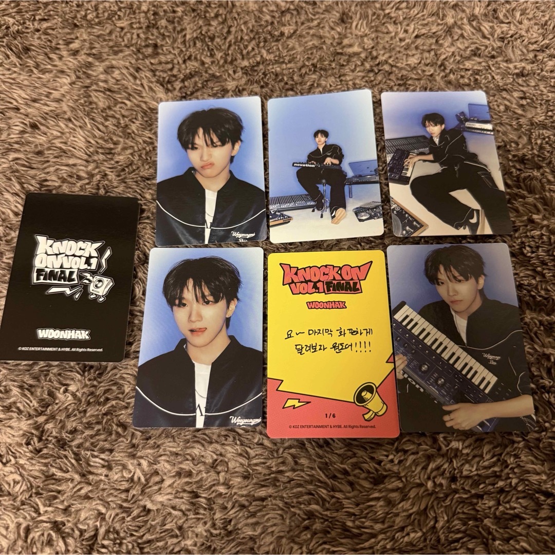 BOYNEXTDOOR ボネクド FC 福岡会場限定 トレカ 6枚 BOYNEXTDOOR FC特典