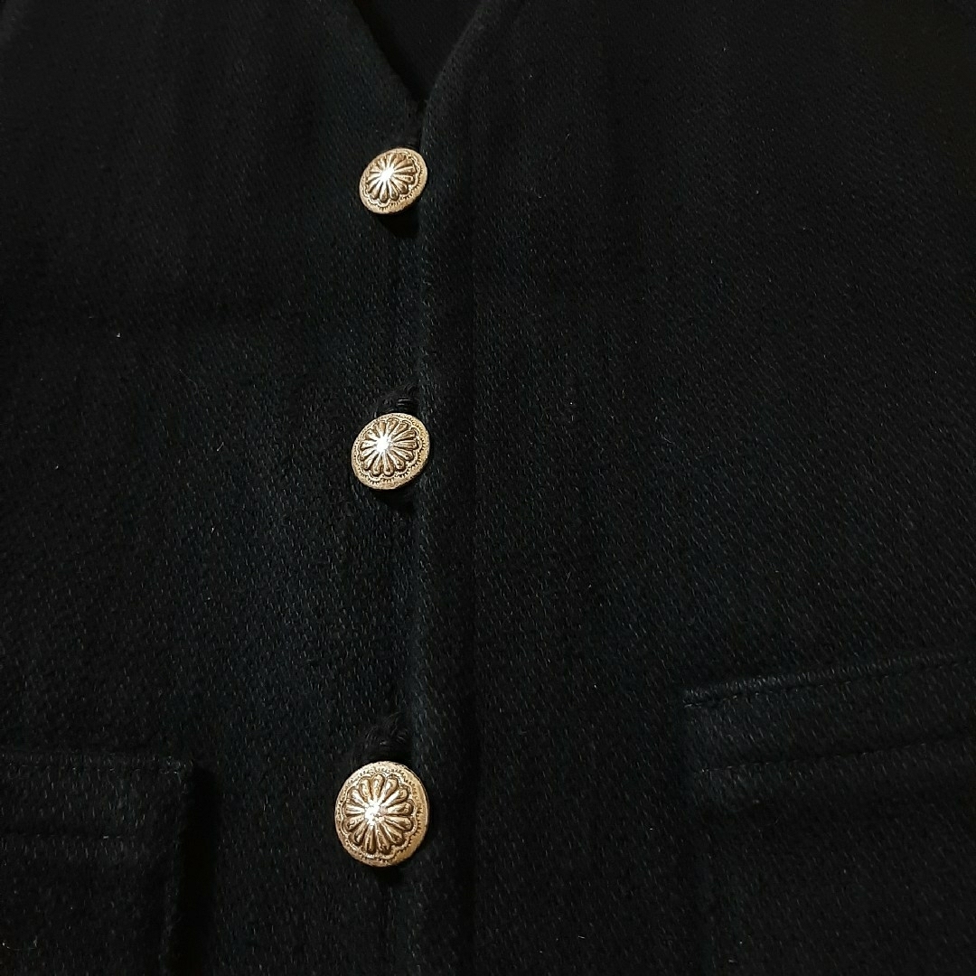 COOTIE - COOTIE Baja Vest バハベスト チマヨ型ベスト 黒 コンチョの