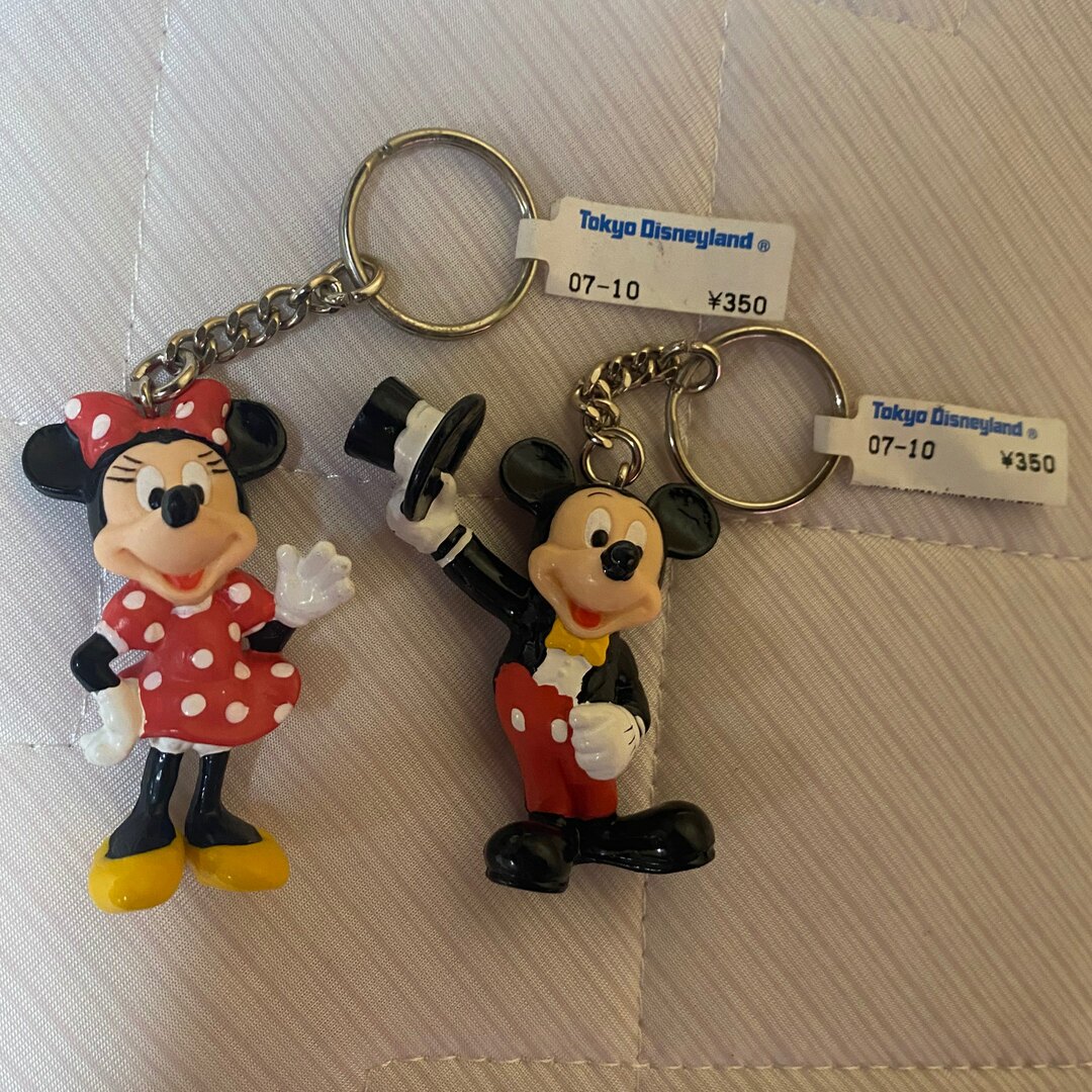 Disney - ディズニー ミッキー ミニー キーホルダー ディズニーランド