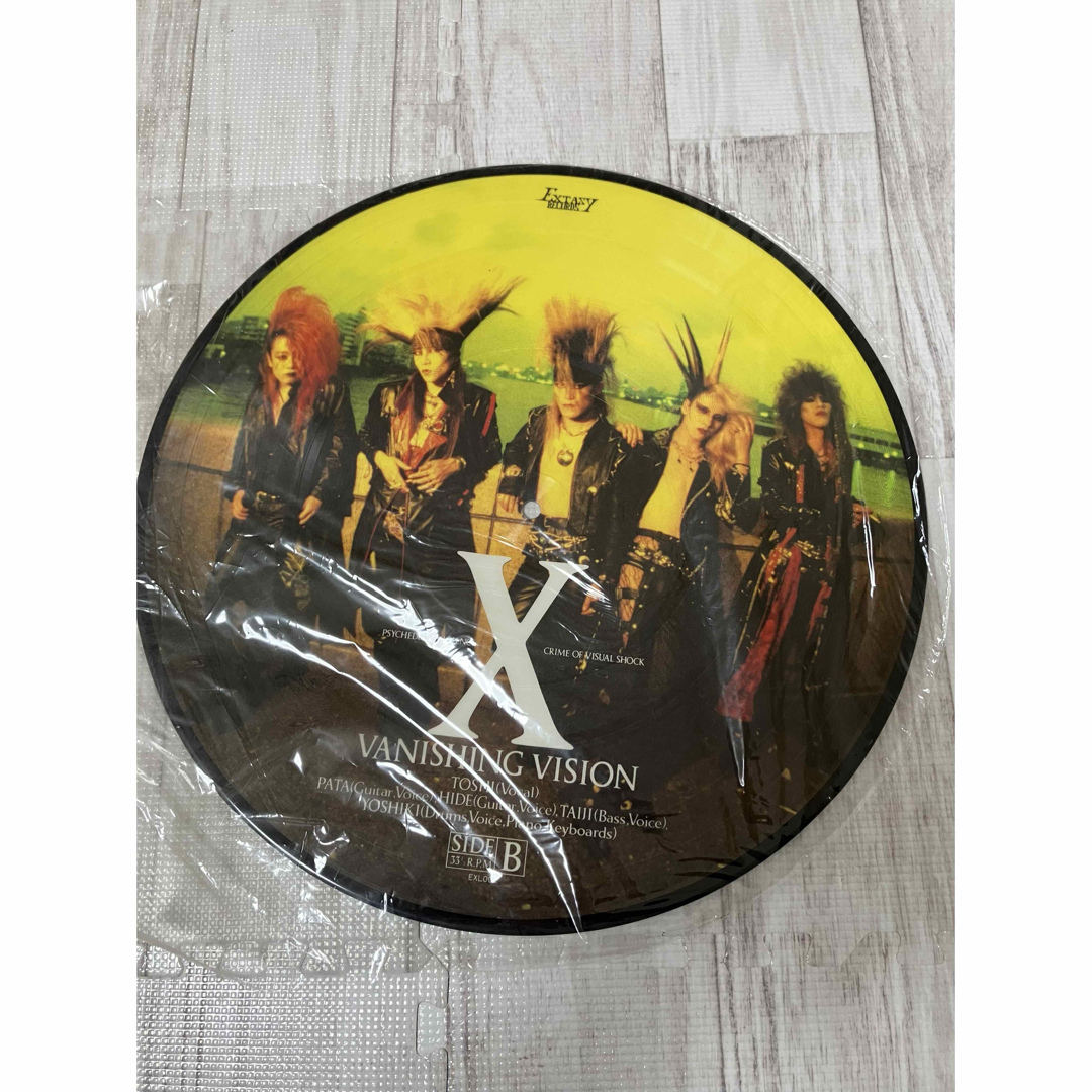 XJAPAN】 VANISHING VISIONピクチャ盤 レコード