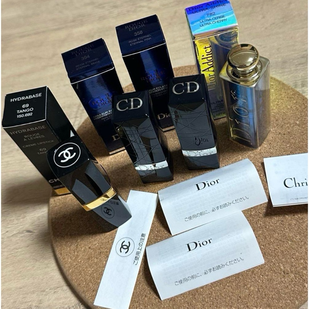 CHANEL - 未使用 4点 シャネル ディオール 口紅 ルージュの通販 by