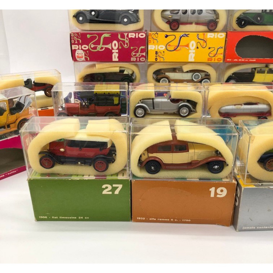 希少】RIO リオ ミニカー ヴィンテージ 大量 まとめ 箱付 26台の通販は